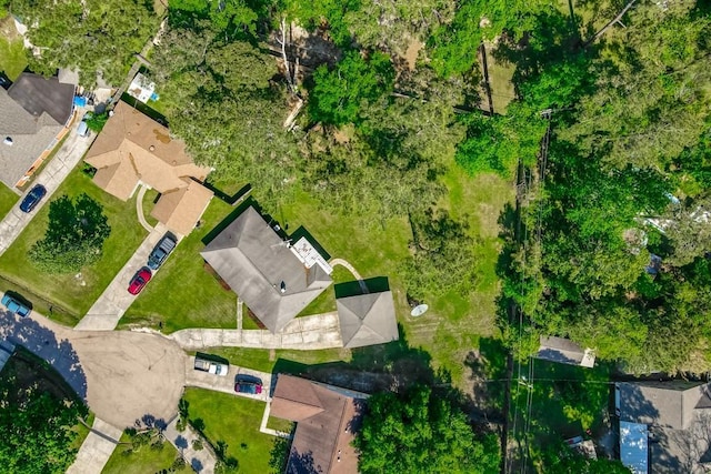 drone / aerial view