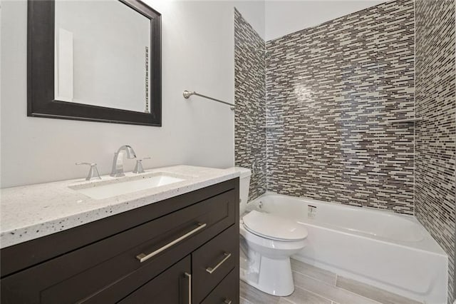 2430 Clara St, New Orleans, LA 70113 - bathroom featuring vanity and bathing tub / shower combination