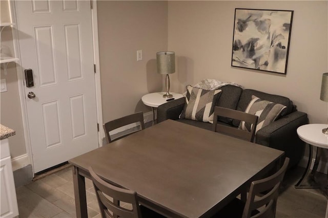 592426 Saint Claude St, New Orleans, LA 70117 - dining area with wood finished floors