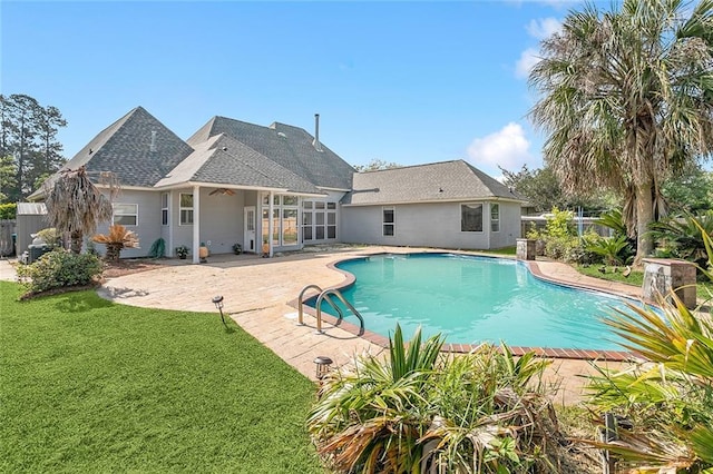 864 Sweet Bay Dr, Mandeville, LA 70448 - view of swimming pool with a patio