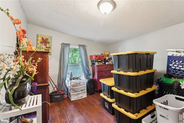 view of storage area