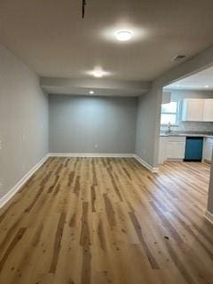 340 Azalea Dr, Waggaman, LA 70094 - basement with light wood finished floors and baseboards