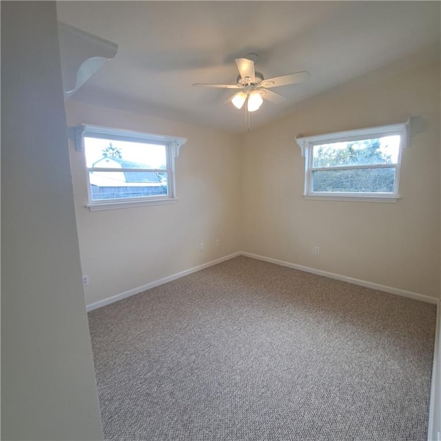 24 Caribou Ct, Metairie, LA 70003 - carpeted spare room featuring baseboards and a ceiling fan