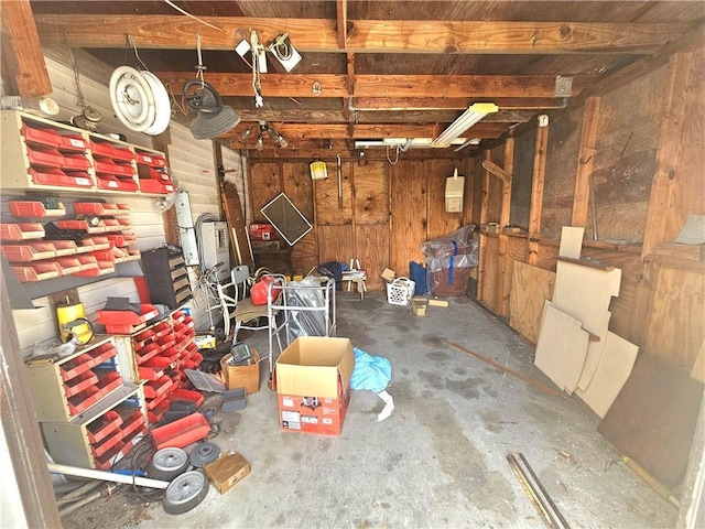 813 2nd Ave, Harvey, LA 70058 - interior space with wooden walls