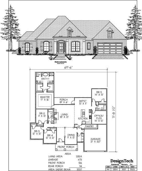 view of layout