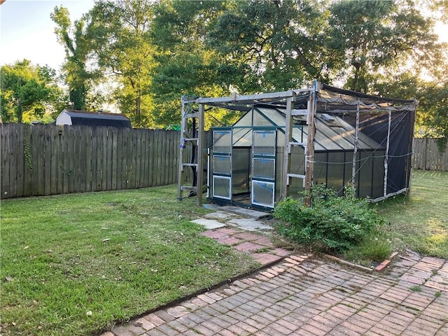 3837 Coventry St, Slidell, LA 70458 - view of yard featuring an exterior structure and an outbuilding