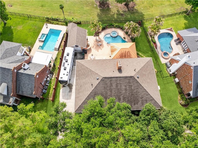 drone / aerial view