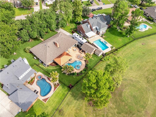 aerial view