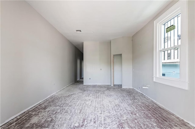 819 N Lopez St, New Orleans, LA 70119 - empty room with carpet floors, baseboards, and visible vents