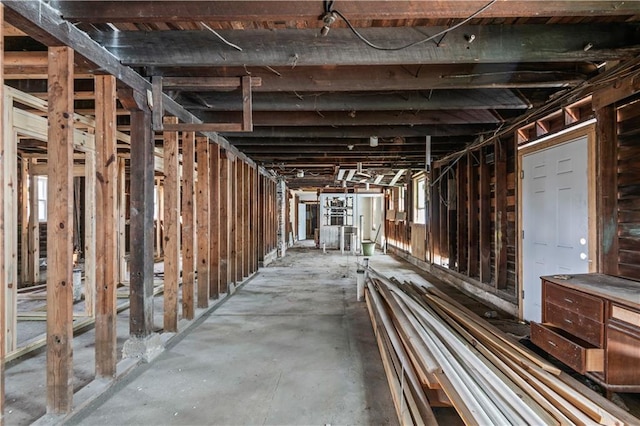 819 N Lopez St, New Orleans, LA 70119 - miscellaneous room featuring concrete floors
