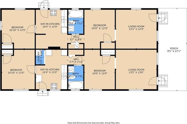 1772 N Dorgenois St, New Orleans, LA 70119 - floor plan