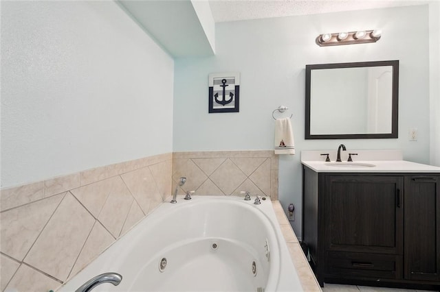 2967 Camellia Dr, Slidell, LA 70458 - full bath featuring a whirlpool tub and vanity