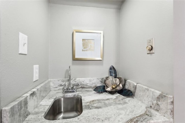 bathroom with a sink
