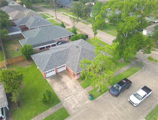 aerial view