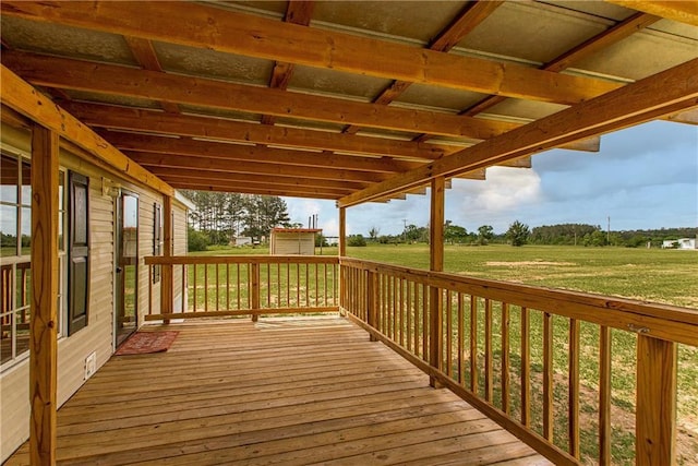 32536 D Wascom Rd, Mount Hermon, LA 70450 - view of wooden terrace