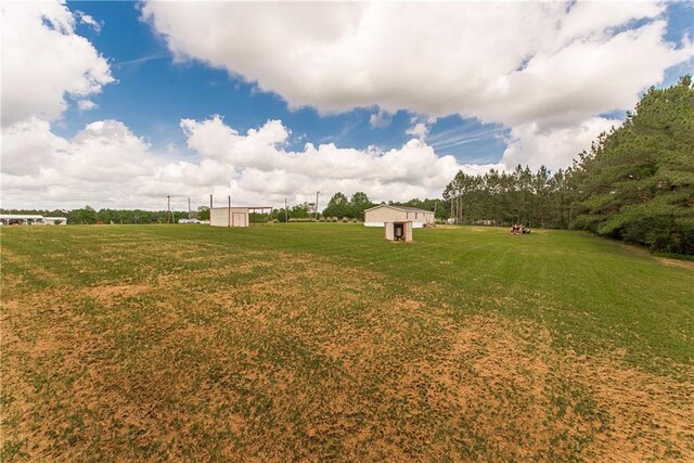 32536 D Wascom Rd, Mount Hermon, LA 70450 - view of yard with an outbuilding
