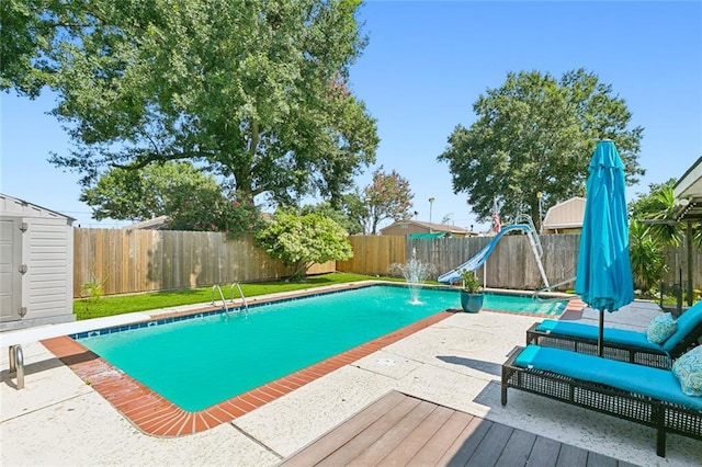 2004 Harvard Ave, Metairie, LA 70001 - view of pool with a fenced backyard and a patio area