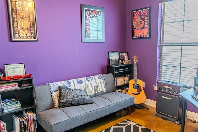 47135 Vineyard Trce, Hammond, LA 70401 - living area featuring baseboards and carpet