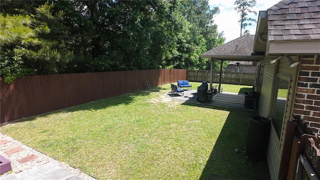 47135 Vineyard Trce, Hammond, LA 70401 - view of yard featuring a fenced backyard