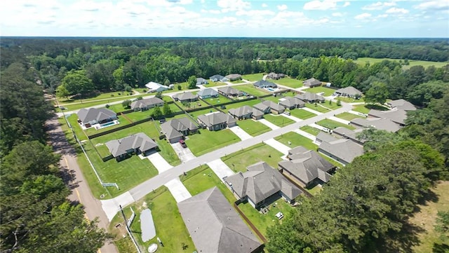 47135 Vineyard Trce, Hammond, LA 70401 - aerial view with a residential view and a wooded view