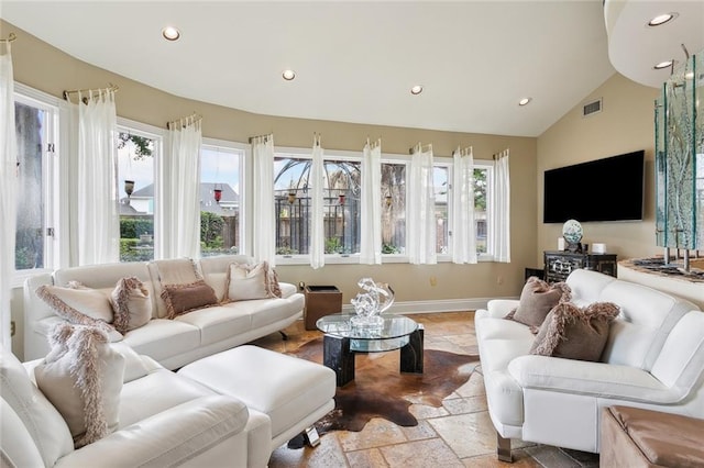 sunroom / solarium with visible vents