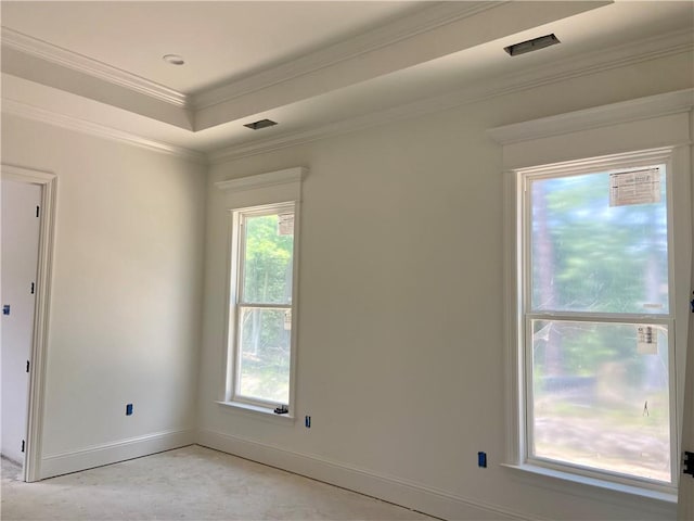 4141 Endor Loop, Mandeville, LA 70448 - empty room featuring baseboards and ornamental molding