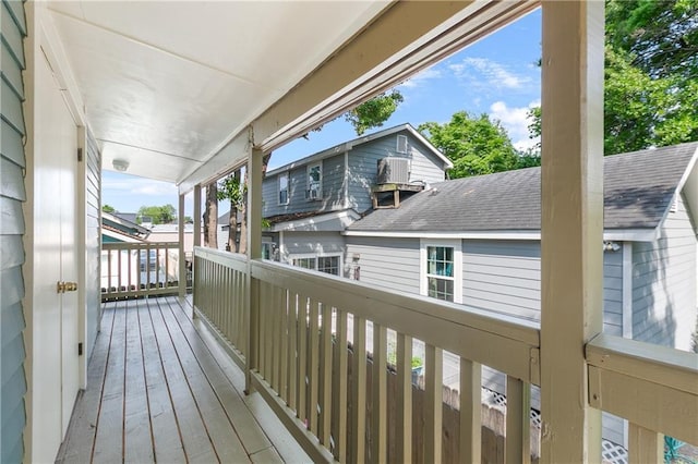 view of deck