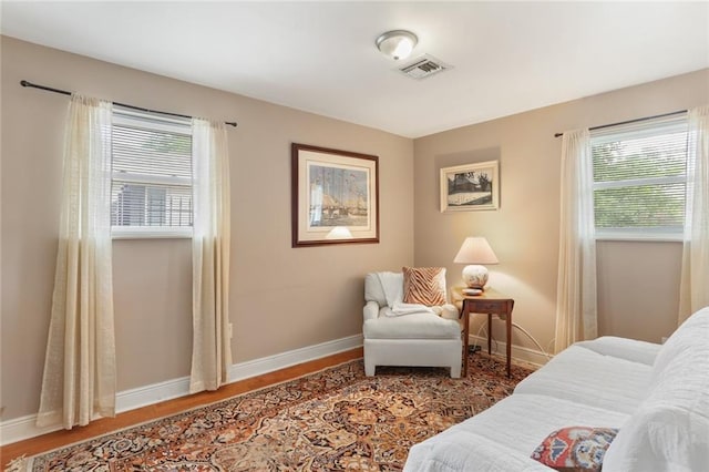 3705 Clifford Dr, Metairie, LA 70002 - bedroom with baseboards, multiple windows, and visible vents