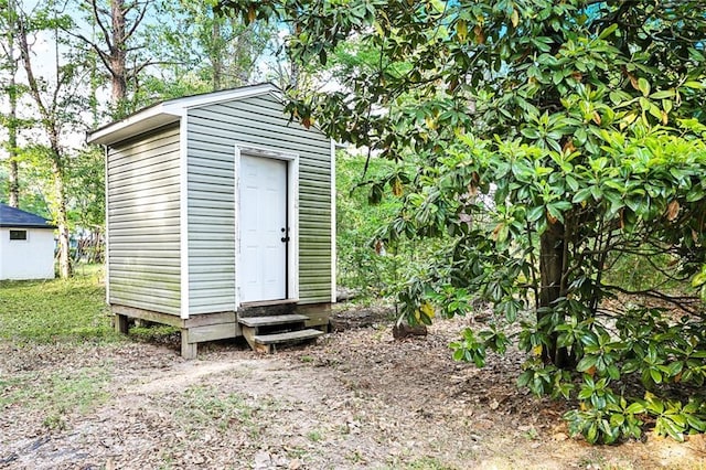 21221 Fern St, Covington, LA 70435 - view of shed featuring entry steps