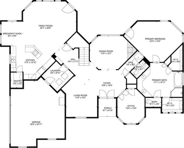 1045 Whitetail Dr, Mandeville, LA 70448 - property floor plan