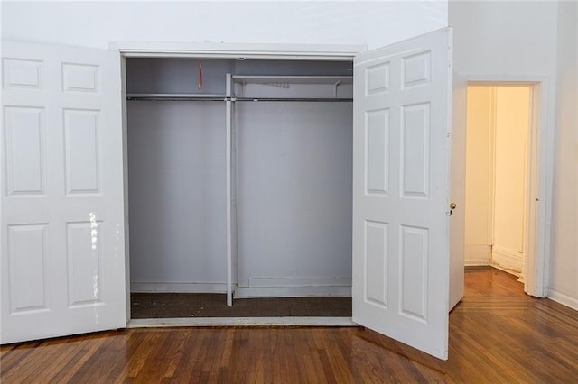 view of closet