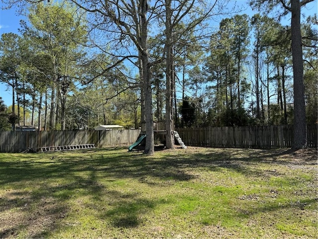 205 Amanda Dr, Slidell, LA 70458 - view of yard featuring a playground