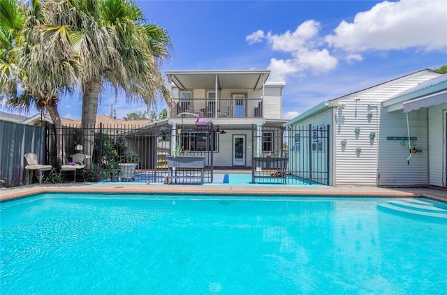 3220 48th St, Metairie, LA 70001 - view of swimming pool with fence, a fenced in pool, and a patio area