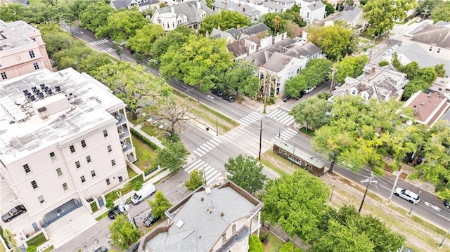 drone / aerial view featuring a residential view