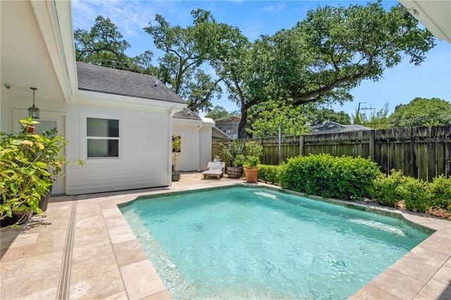 6565 Milne Blvd, New Orleans, LA 70124 - view of pool with a fenced backyard and a patio area
