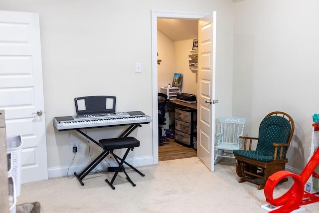 109COUSHATTACIRCLE Coushatta Cir, Madisonville, LA 70447 - office area with carpet flooring and baseboards