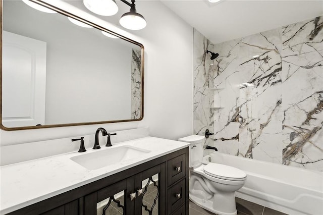 314 Raleigh Dr, Slidell, LA 70460 - bathroom featuring vanity and tub / shower combination