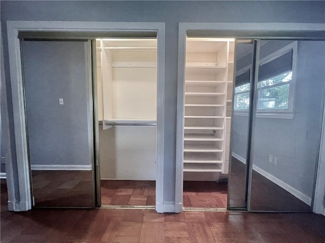 view of closet