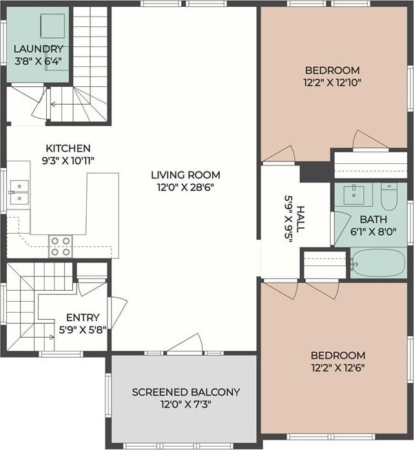 view of layout