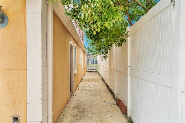 view of side of home