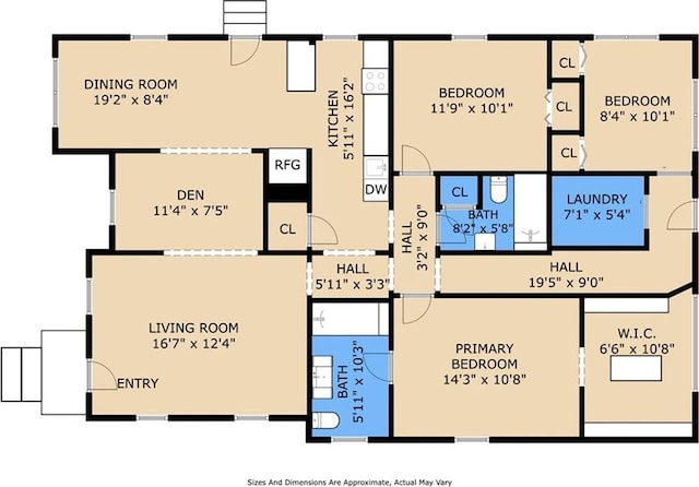 316 Claiborne Ct, Jefferson, LA 70121 - plan