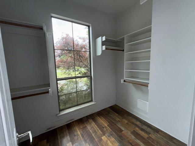 12742 Diamond Lake Dr, Walker, LA 70785 - spacious closet featuring dark wood-type flooring