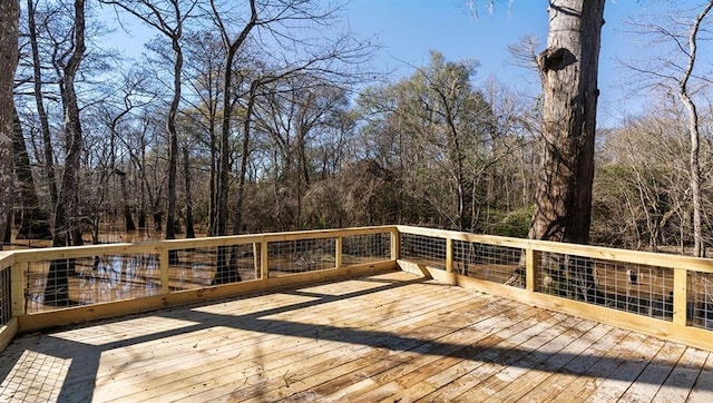 view of deck