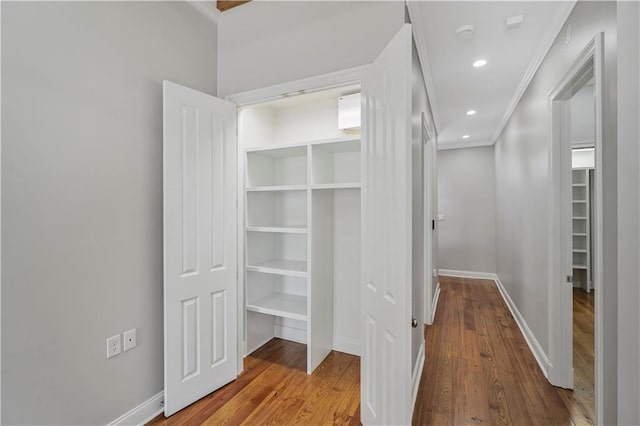 view of closet