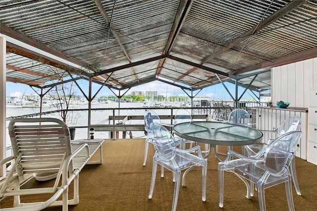8004 Breakwater Dr, New Orleans, LA 70124 - view of dock featuring a water view