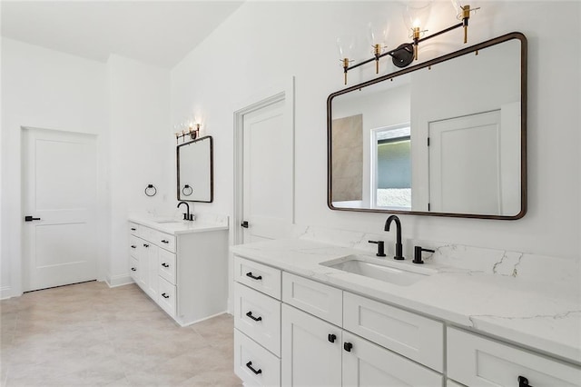1025 Abita River Dr E, Covington, LA 70433 - bathroom featuring two vanities