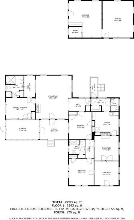 328 E St, Mandeville, LA 70448 - floor plan