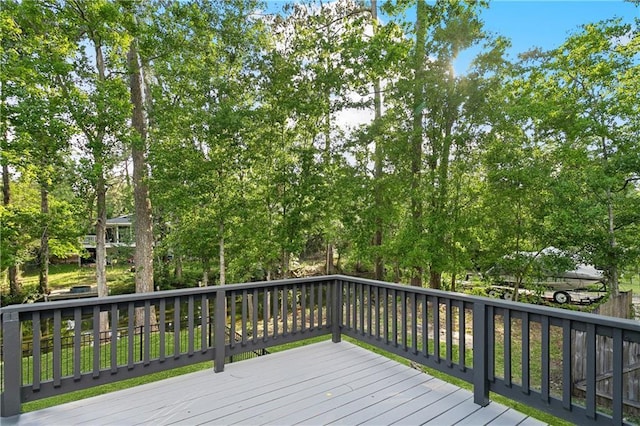 view of deck