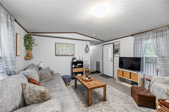 26272 Jim Bailey Rd, Holden, LA 70744 - living room featuring ornamental molding and a textured ceiling