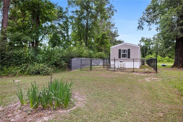 26272 Jim Bailey Rd, Holden, LA 70744 - view of yard with fence